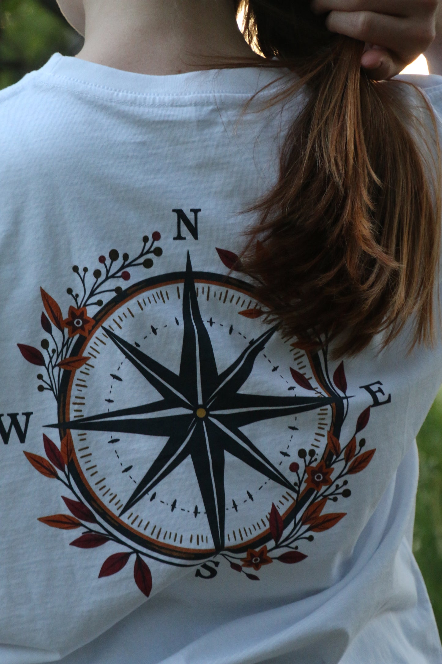 Map & Compass Tee