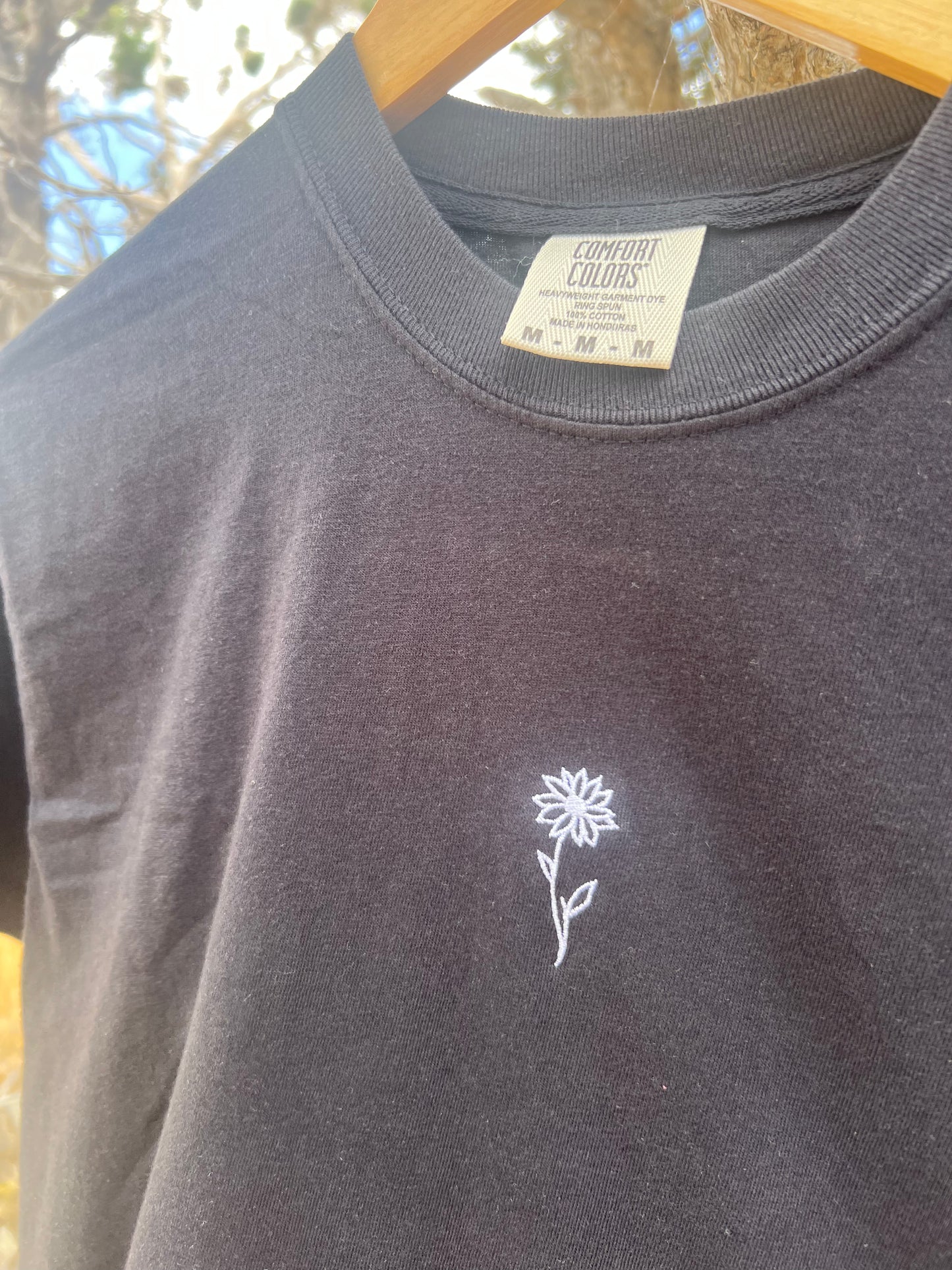 Flower Tee (Embroidered)