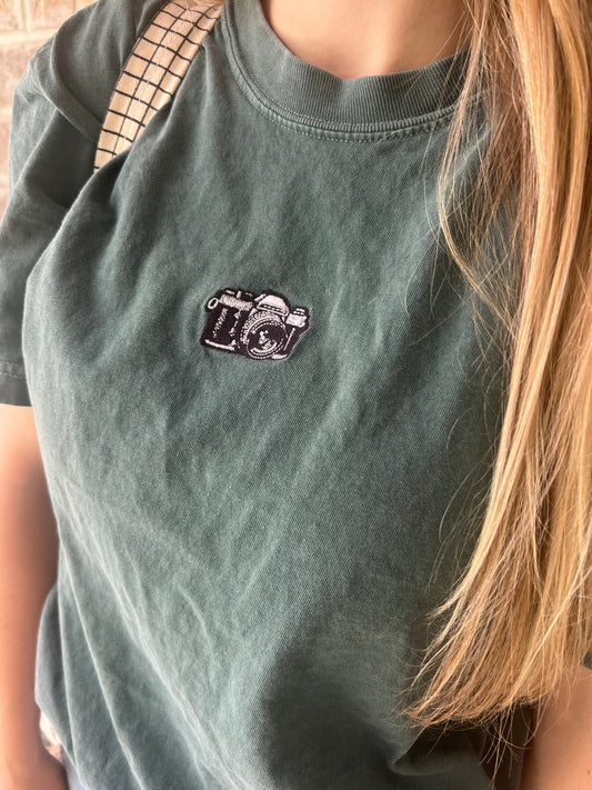 Camera Tee (Embroidered)